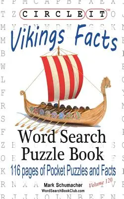 Zakrúžkujte to, Fakty o Vikingoch, Hľadanie slov, Puzzle Book - Circle It, Vikings Facts, Word Search, Puzzle Book
