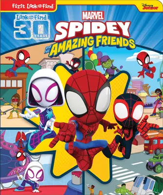 Disney Junior Marvel Spidey a jeho úžasní priatelia: Prvý pohľad a nález: Prvý pohľad a nález - Disney Junior Marvel Spidey and His Amazing Friends: First Look and Find: First Look and Find