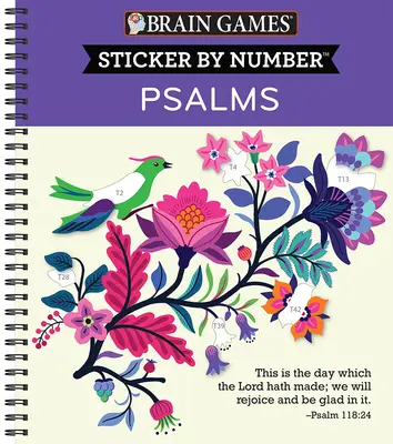 Hry na mozog - Nálepka podľa čísla: Žalmy - Brain Games - Sticker by Number: Psalms