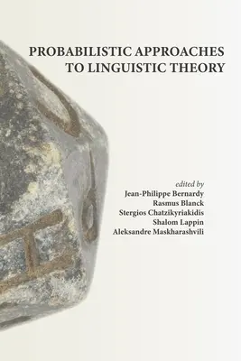Pravdepodobnostné prístupy k lingvistickej teórii - Probabilistic Approaches to Linguistic Theory