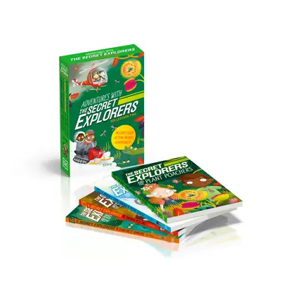 Dobrodružstvá s tajnými bádateľmi: Druhá zbierka: obsahuje 4 dobrodružstvá plné akcie! - Adventures with the Secret Explorers: Collection Two: Includes 4 Action-Packed Adventures!