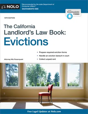 Kalifornská právna príručka pre prenajímateľa: Vysťahovanie - The California Landlord's Law Book: Evictions