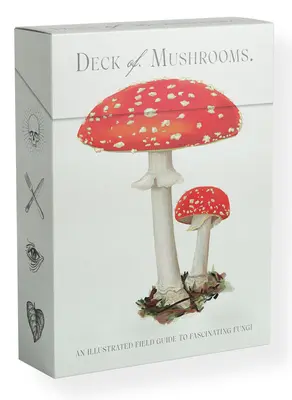 Paluba húb: Ilustrovaný terénny sprievodca fascinujúcimi hubami - The Deck of Mushrooms: An Illustrated Field Guide to Fascinating Fungi