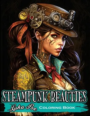 Steampunkové krásky Omaľovánky: Vstúpte do sveta viktoriánskej elegancie a priemyselnej fantázie s omaľovánkami Steampunk Beauties - Steampunk Beauties Coloring Book: Enter a World of Victorian Elegance and Industrial Fantasy with Steampunk Beauties Coloring Book