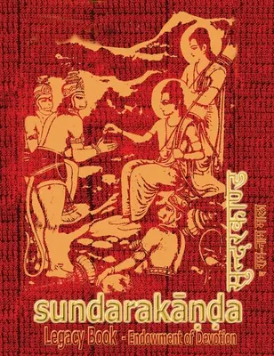Kniha Sundara-Kanda Odkaz - Obdarovanie oddanosťou: Ozdobte ju svojimi Ráma Námami a darujte ju niekomu, koho máte radi - Sundara-Kanda Legacy Book - Endowment of Devotion: Embellish it with your Rama Namas & present it to someone you love