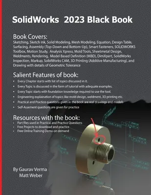 Čierna kniha SolidWorks 2023 - SolidWorks 2023 Black Book