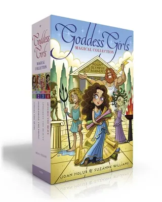 Dievčatá bohyne Magická zbierka (Boxed Set): Aténa Mozgovňa; Persefona Falošná; Afrodita Krásna; Artemis Statočná - Goddess Girls Magical Collection (Boxed Set): Athena the Brain; Persephone the Phony; Aphrodite the Beauty; Artemis the Brave