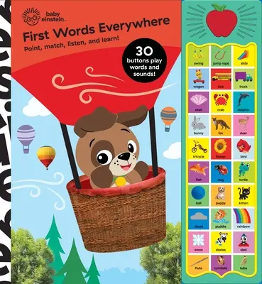 Baby Einstein: Prvé slová všade: Zvuková knižka - Baby Einstein: First Words Everywhere Sound Book