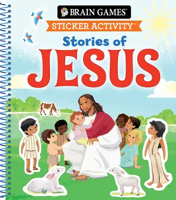 Hry na mozog - Aktivita s nálepkami: Príbehy o Ježišovi - Brain Games - Sticker Activity: Stories of Jesus