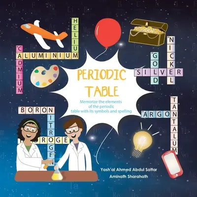 Periodická tabuľka: Zapamätajte si prvky periodickej tabuľky s ich symbolmi a pravopisom - Periodic Table: Memorize the Elements of the Periodic Table with Its Symbols and Spelling