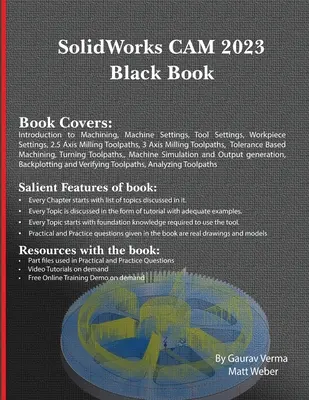 Čierna kniha SolidWorks CAM 2023 - SolidWorks CAM 2023 Black Book