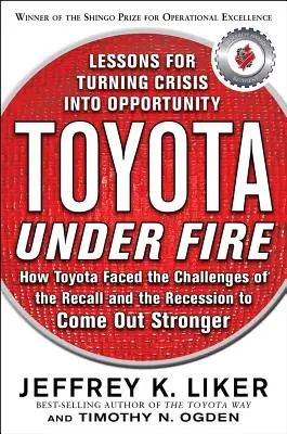 Toyota pod paľbou: Poučenie, ako premeniť krízu na príležitosť - Toyota Under Fire: Lessons for Turning Crisis Into Opportunity
