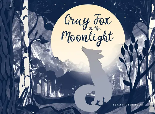 Sivá líška v mesačnom svite - Gray Fox in the Moonlight