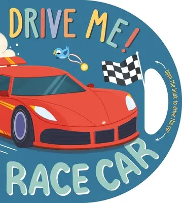Jazdi so mnou! Závodné auto: Interaktívna kniha o šoférovaní - Drive Me! Race Car: Interactive Driving Book