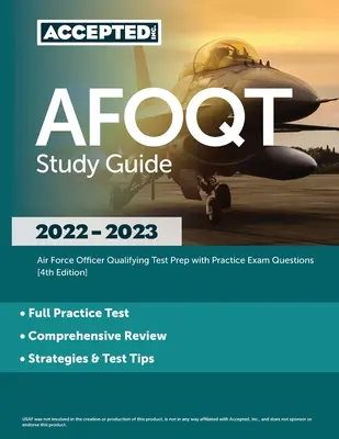 AFOQT Study Guide 2022-2023: Air Force Officer Qualifying Test Prep with Practice Exam Questions [4. vydanie] - AFOQT Study Guide 2022-2023: Air Force Officer Qualifying Test Prep with Practice Exam Questions [4th Edition]