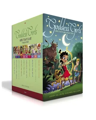 Goddess Girls Spectacular Collection (Boxed Set) (Veľkolepá zbierka dievčat): Aténa Mozgovňa; Persefona Falošná; Afrodita Krásna; Artemis Statočná; Aténa Múdra; Ap - Goddess Girls Spectacular Collection (Boxed Set): Athena the Brain; Persephone the Phony; Aphrodite the Beauty; Artemis the Brave; Athena the Wise; Ap