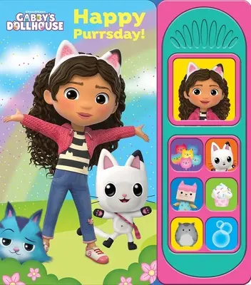 DreamWorks Gabby's Dollhouse: Happy Purrsday! Zvuková kniha - DreamWorks Gabby's Dollhouse: Happy Purrsday! Sound Book