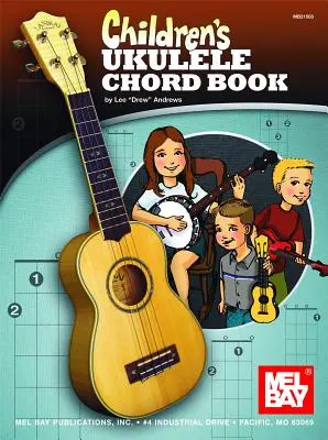 Detská kniha akordov pre ukulele - Children's Ukulele Chord Book