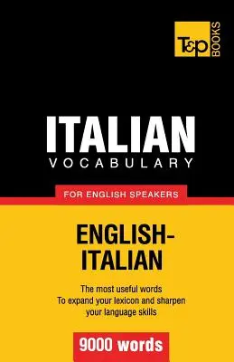 Talianska slovná zásoba pre anglicky hovoriacich - 9000 slov - Italian vocabulary for English speakers - 9000 words
