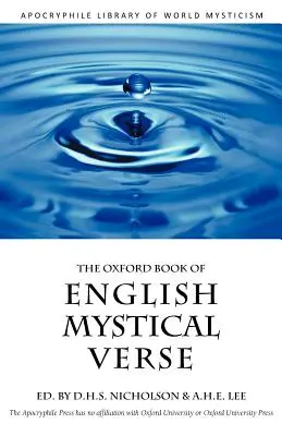 Oxfordská kniha anglického mystického verša - The Oxford Book of English Mystical Verse