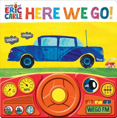 Svet Erica Carleho: Ideme na to! Zvuková kniha - World of Eric Carle: Here We Go! Sound Book