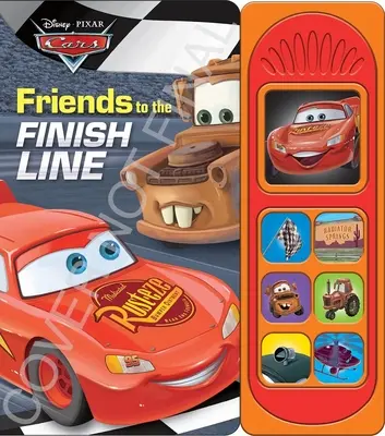 Disney Pixar Autá: Zvukový zošit Kamaráti do cieľa - Disney Pixar Cars: Friends to the Finish Line Sound Book