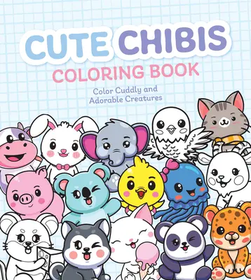 Roztomilé maľovanky Chibis - Cute Chibis Coloring Book