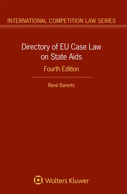 Adresár judikatúry EÚ týkajúcej sa štátnych pomocných prostriedkov - Directory of EU Case Law on State Aids