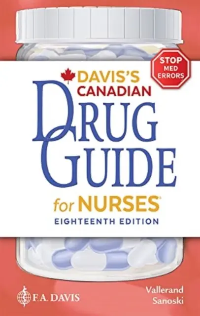 Davisov kanadský sprievodca liekmi pre zdravotné sestry - Davis's Canadian Drug Guide for Nurses