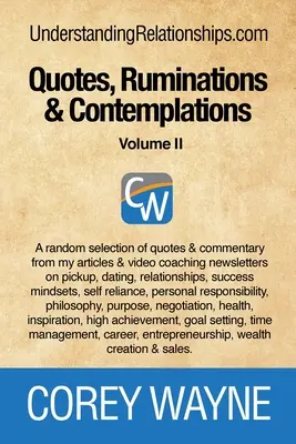 Citáty, úvahy a kontemplácie - II. diel - Quotes, Ruminations & Contemplations - Volume II