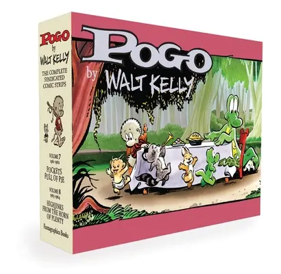 Pogo the Complete Syndicated Comic Strips Box Set: Vols. 7 & 8: Vrecká plné koláčov & Hijinks from Horn of Plenty - Pogo the Complete Syndicated Comic Strips Box Set: Vols. 7 & 8: Pockets Full of Pie & Hijinks from the Horn of Plenty