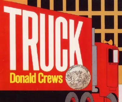 Kniha o nákladných autách: Caldecott Honor Award Winner - Truck Board Book: A Caldecott Honor Award Winner