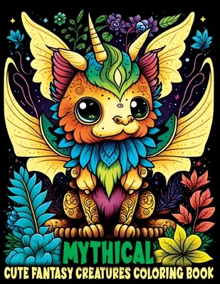 Roztomilé fantasy mýtické stvorenia Kniha na vyfarbovanie: Rozkošné zvieratá na vyfarbenie s magickými bytosťami a imaginárnymi svetmi - Cute Fantasy Mythical Creatures Coloring Book: Adorable Animals to Color with Magical Creatures and Imaginary Worlds
