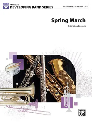 Jarný pochod: Vychádzka z maratónu: partitúra a diely pre dirigenta - Spring March: Conductor Score & Parts