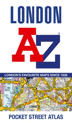 Vreckový atlas Londýn A-Z - London A-Z Pocket Atlas
