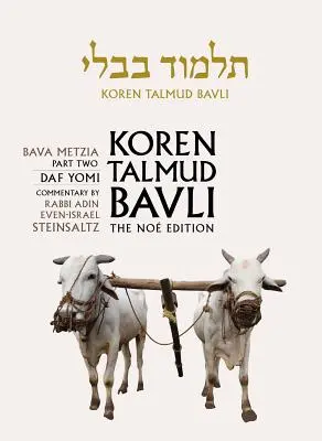 Koren Talmud Bavli, zv. 26: Bava Metzia, 2. časť, hebrejské/anglické, Daf Yomi (B & W) vydanie - Koren Talmud Bavli, Vol. 26: Bava Metzia Part 2, Hebrew/English, Daf Yomi (B & W) Edition
