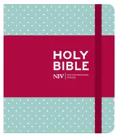 Biblia NIV Journalling Mint Polka Dot Cloth - NIV Journalling Mint Polka Dot Cloth Bible