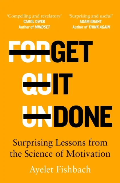Get it Done - Prekvapivé lekcie z vedy o motivácii - Get it Done - Surprising Lessons from the Science of Motivation