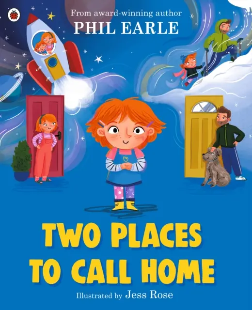 Dve miesta, ktoré možno volať domovom - obrázková kniha o rozvode - Two Places to Call Home - A picture book about divorce
