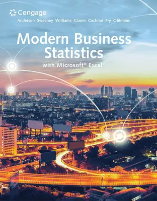 Moderná obchodná štatistika s programom Microsoft Excel - Modern Business Statistics with Microsoft Excel