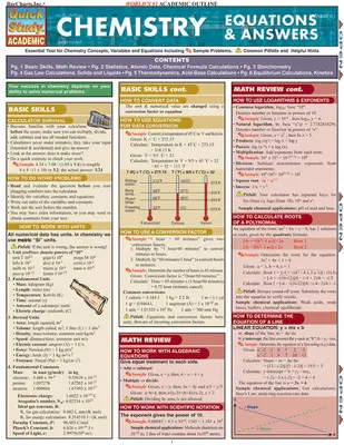 Chemické rovnice a odpovede - Chemistry Equations & Answers