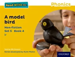 Čítaj a píš Inc. Phonics: Žltá sada 5 literatúry faktu 4 Modelový vták - Read Write Inc. Phonics: Yellow Set 5 Non-fiction 4 A Model Bird