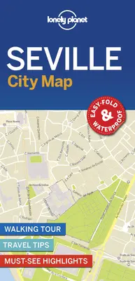 Lonely Planet Mapa mesta Sevilla 1 - Lonely Planet Seville City Map 1