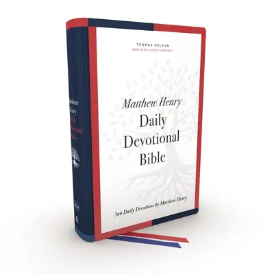 Nkjv, Matthew Henry Daily Devotional Bible, Hardcover, Red Letter, Thumb Indexed, Comfort Print: Matthew Henry, 366 denných pobožností - Nkjv, Matthew Henry Daily Devotional Bible, Hardcover, Red Letter, Thumb Indexed, Comfort Print: 366 Daily Devotions by Matthew Henry