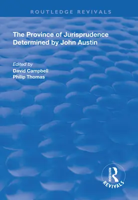 Určenie provincie súdnictva by John Austin - The Province of Jurisprudence Determined by John Austin