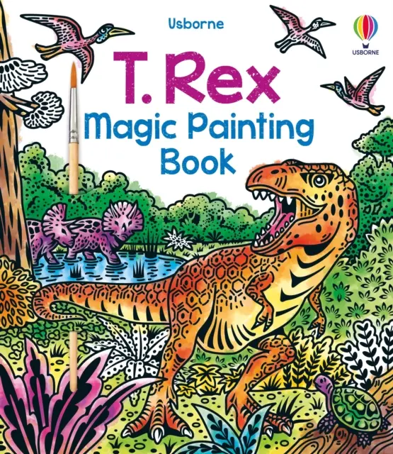 T. Rex Magická kniha o maľovaní - T. Rex Magic Painting Book