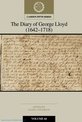 Denník Georgea Lloyda: zväzok 64, časť 1 - The Diary of George Lloyd: Volume 64, Part 1