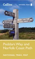 Peddars Way and Norfolk Coast Path National Trail Map (Mapa národnej trasy Peddars Way a Norfolkskej pobrežnej cesty) - Peddars Way and Norfolk Coast Path National Trail Map