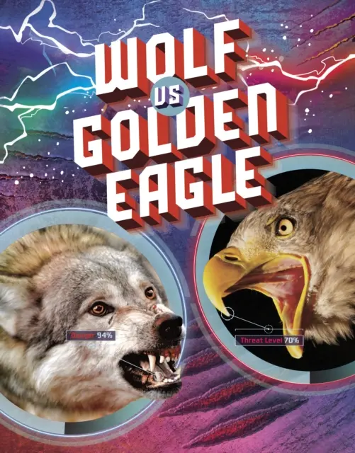 Vlk verzus orol skalný - Wolf vs Golden Eagle