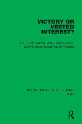 Víťazstvo alebo partikulárny záujem? - Victory or Vested Interest?